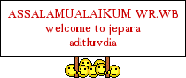 welcome